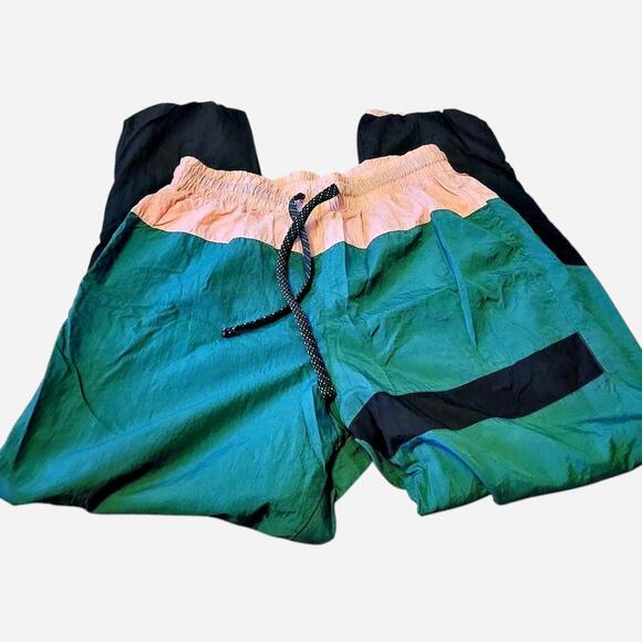 Vintage Nike Flight green and pink Track Pants - Picture 3 of 5